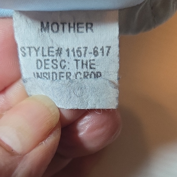 MOTHER Distressed Flare Jeans in Blue - Picture 13 of 13